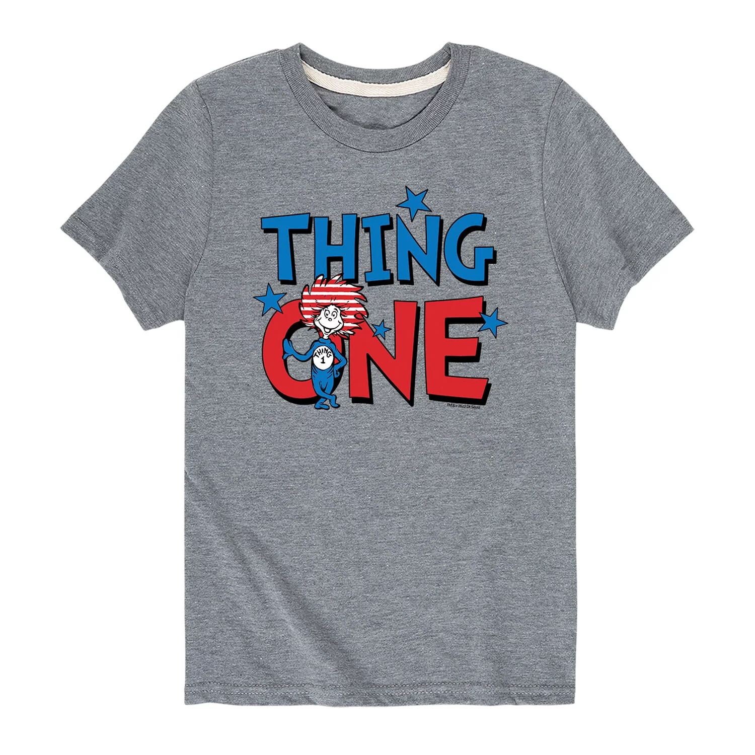 

Футболка с рисунком Dr. Seuss Thing One Americana для мальчиков 8–20 лет Licensed Character