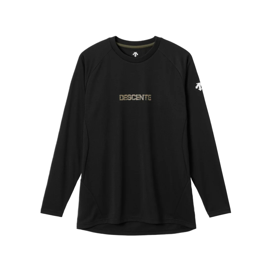 

Футболка мужская с круглым вырезом Moderate DESCENTE, черный