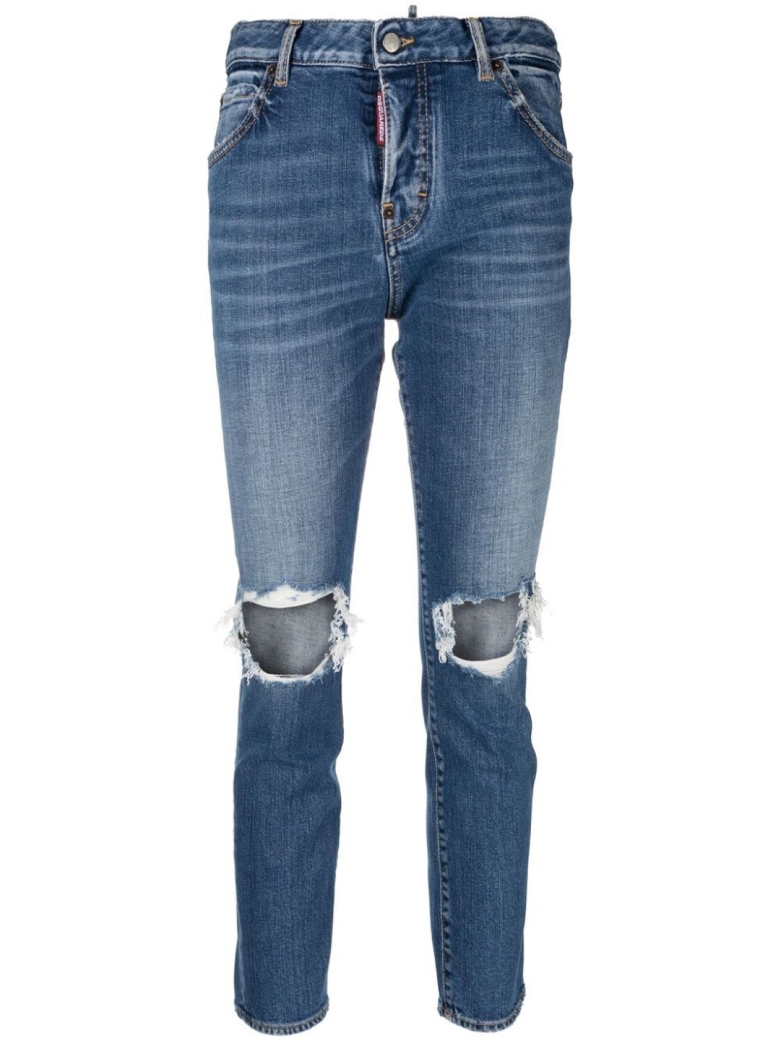 

Узкие джинсы Dsquared2, синий