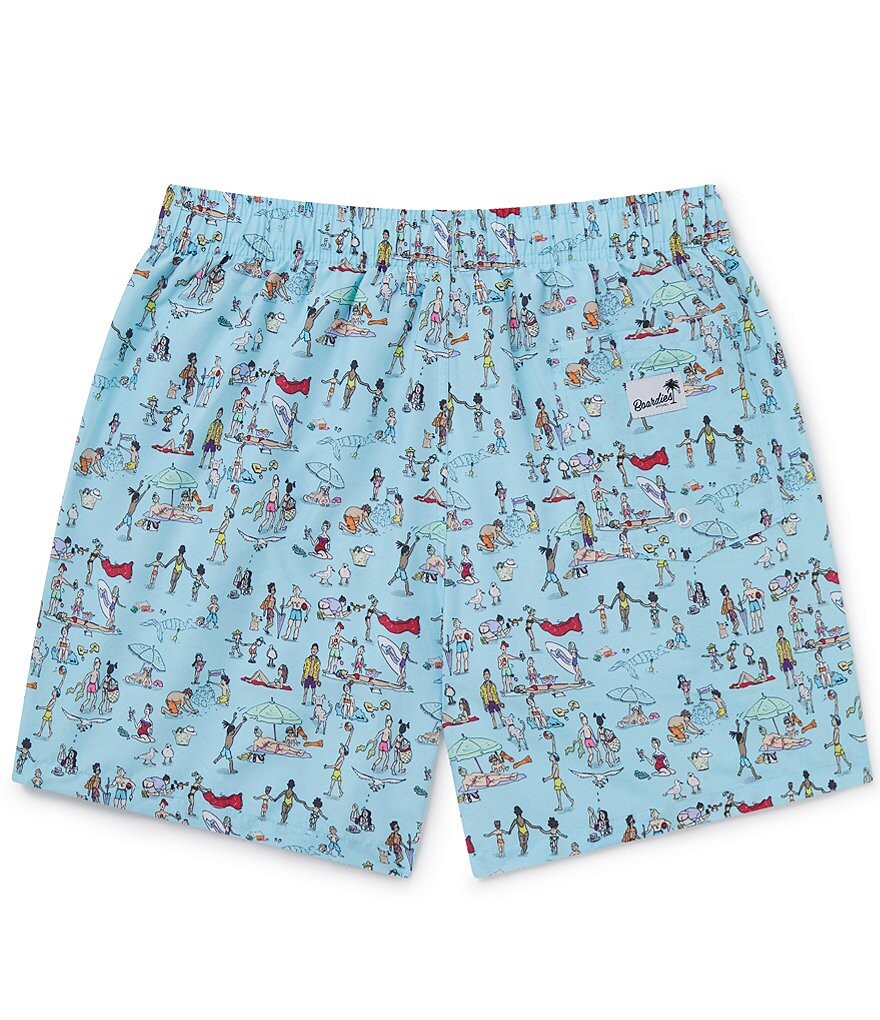 

Boardies Beach Folks 4,5 Плавки с внутренним швом, синий