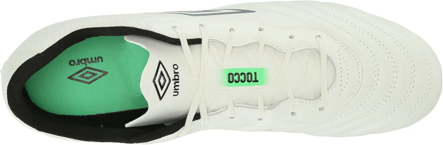 

Мужские бутсы Umbro Tocco 3 Premier FG, белый/черный/зеленый