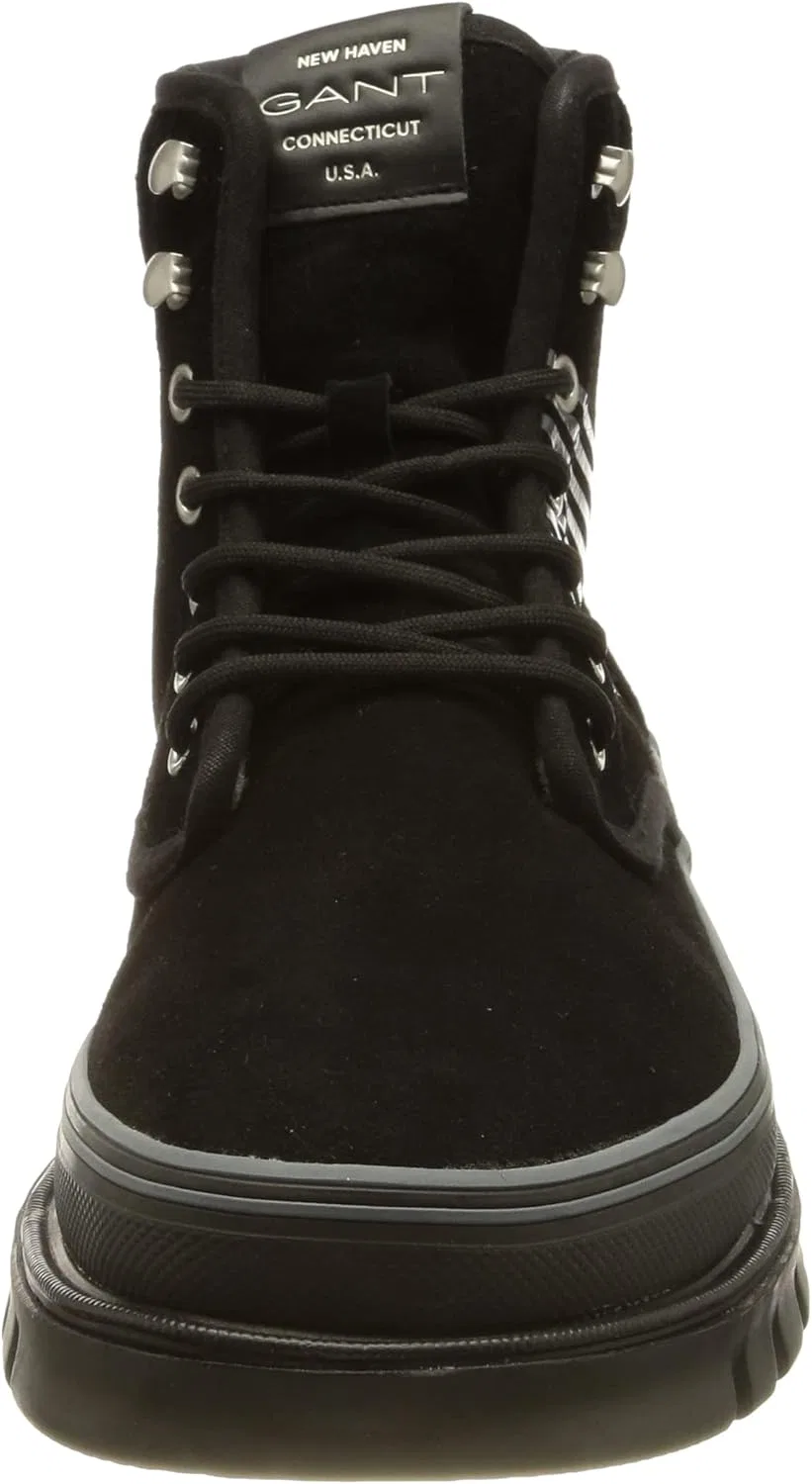 Мужские ботильоны GANT Nebrada Mid Lace, Black — фото 2
