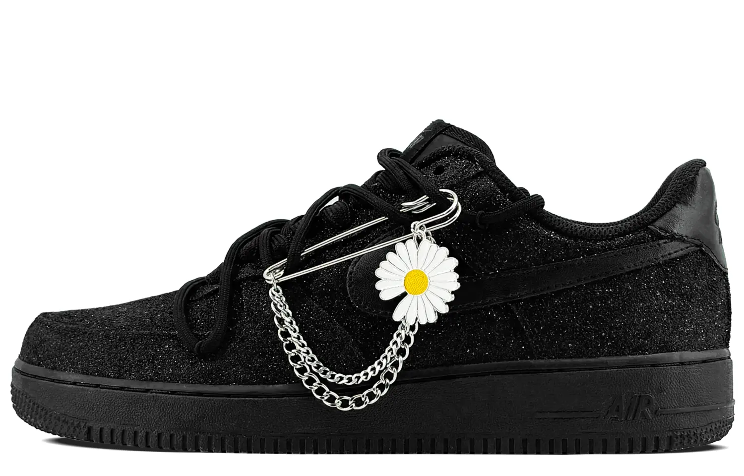 

Кроссовки Nike Air Force 1 Skateboarding Shoes Unisex Low-top The Sky Is Full Of Stars., черный