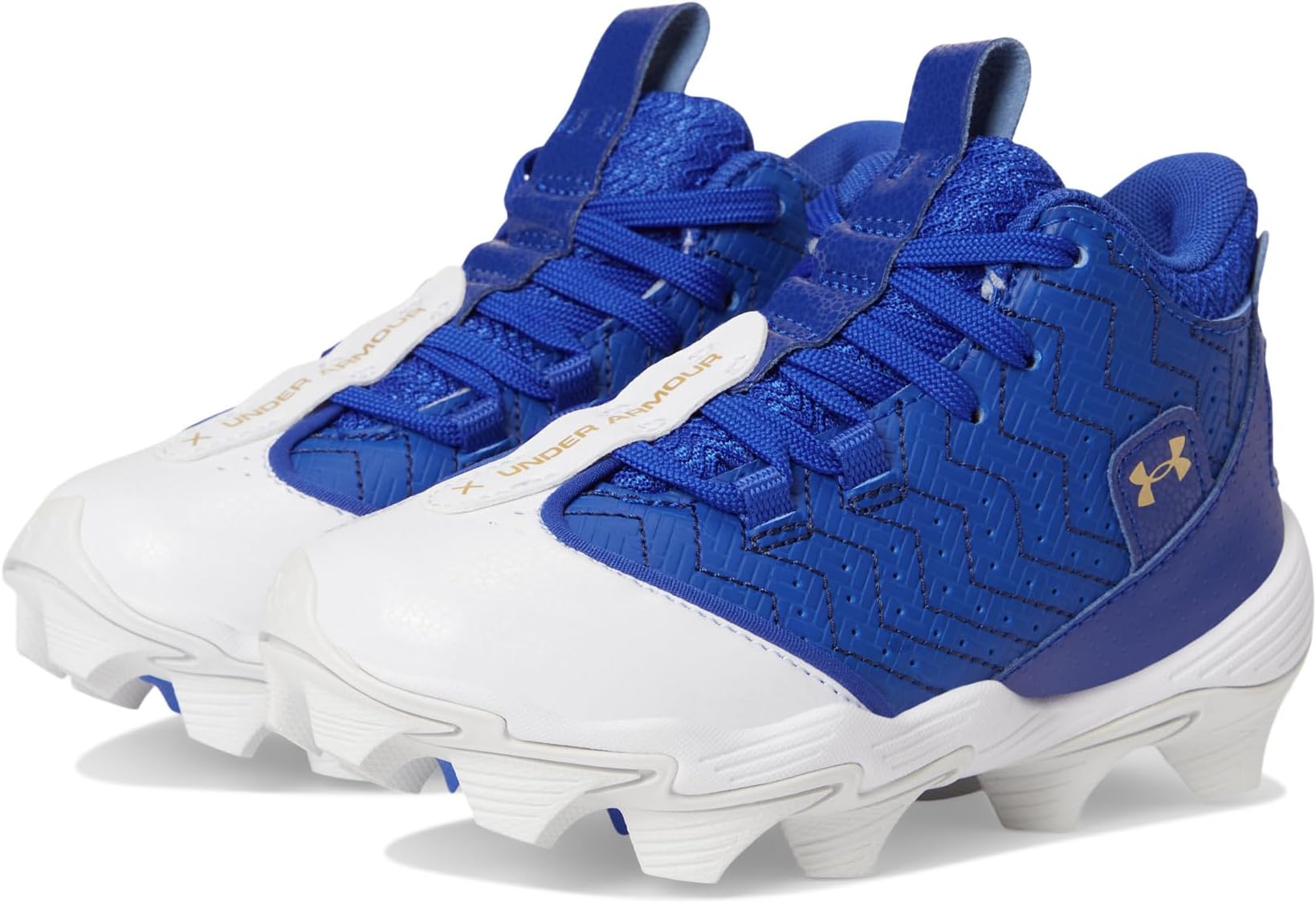 

Кроссовки Under Armour Kids Harper 9 RM Jr., White/Royal/Metallic Gold