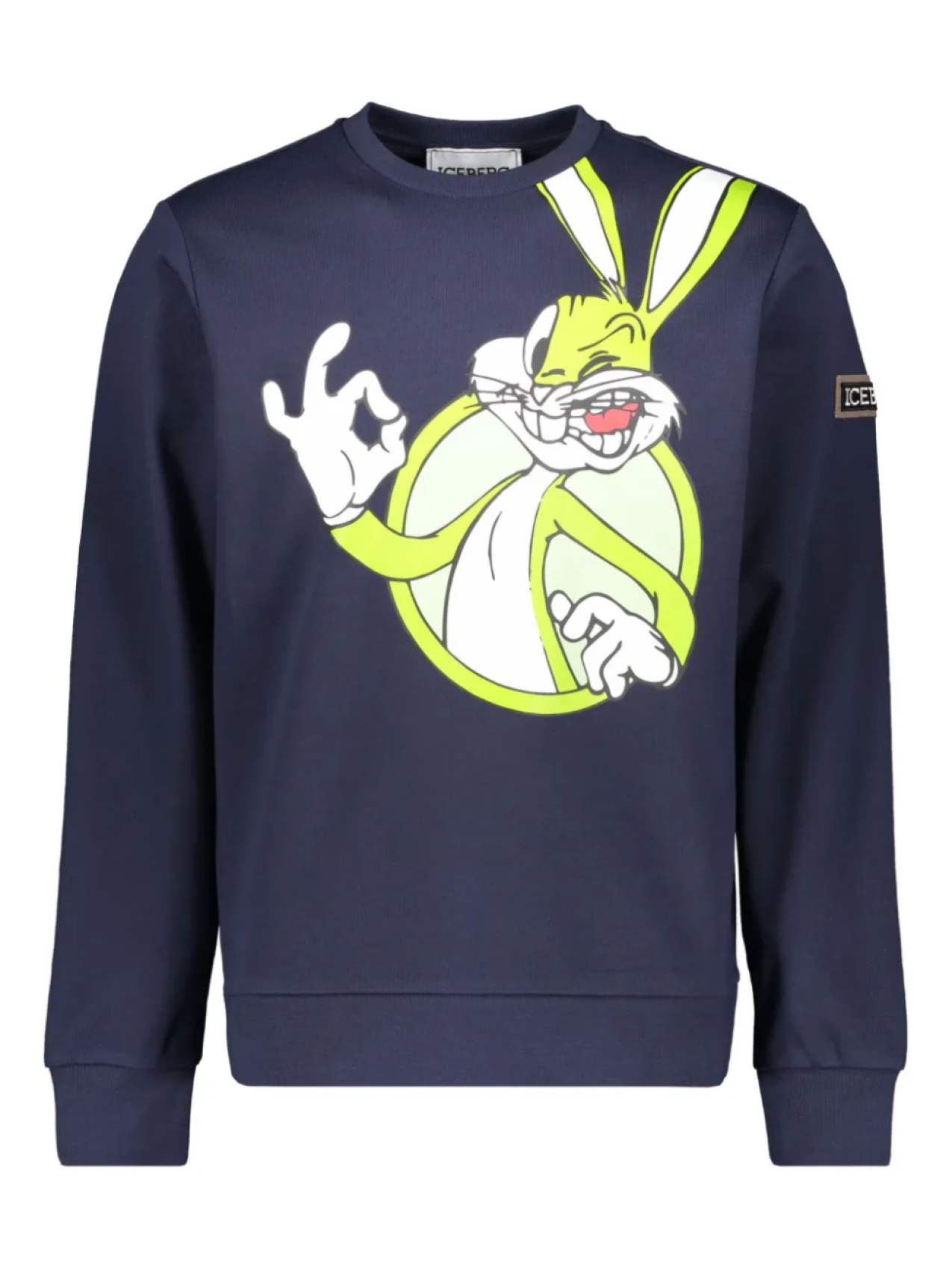 

Толстовка с принтом X Looney Tunes Bugs Bunny Iceberg, синий