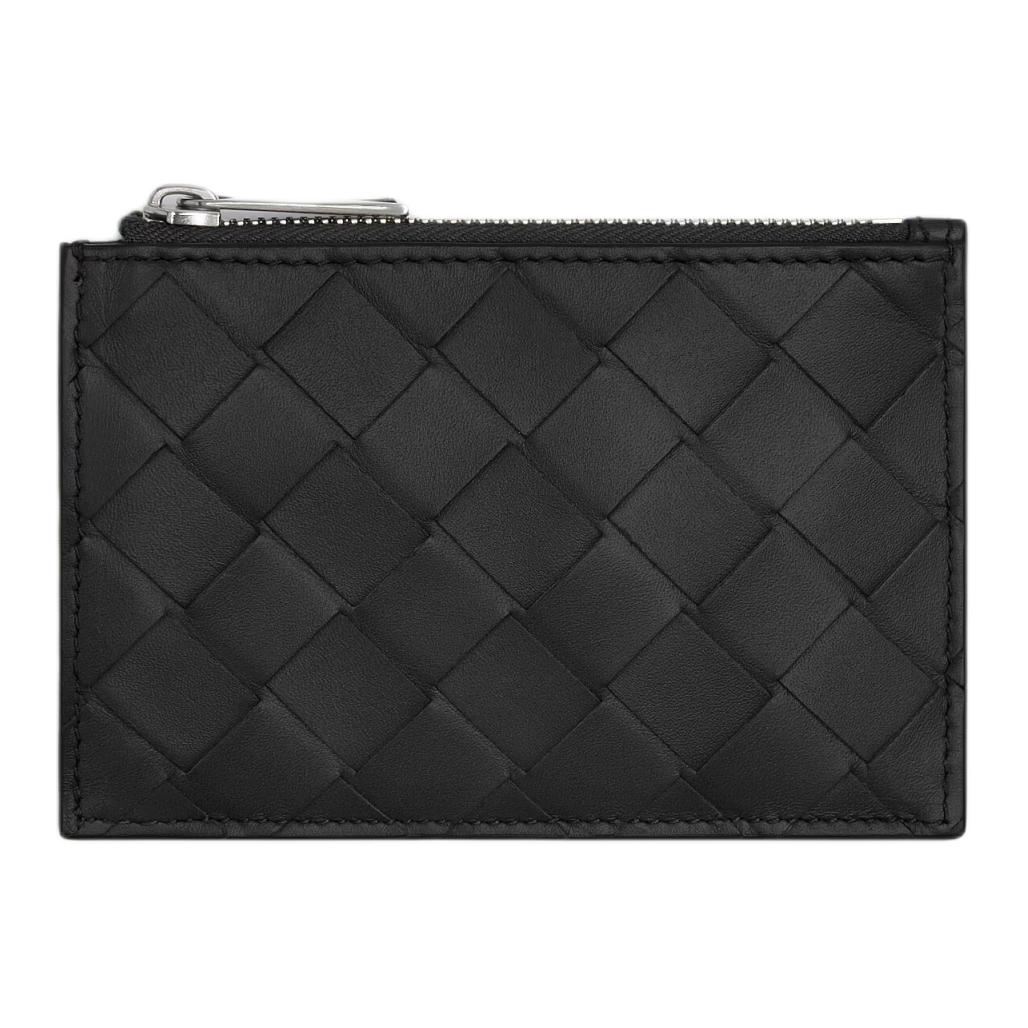 Bottega Veneta Кожаный ключница Men's Black — фото 2