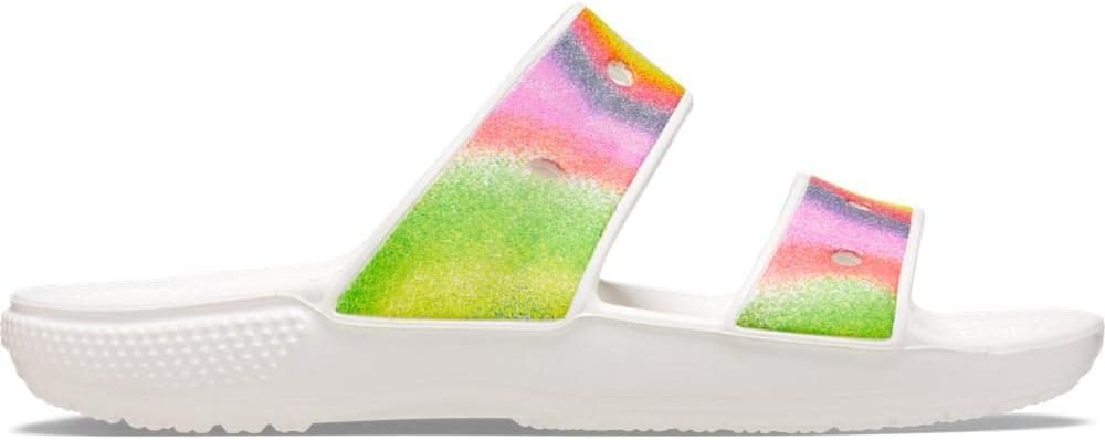 

Сандалии Crocs Unisex Classic для взрослых с двумя ремешками, белый