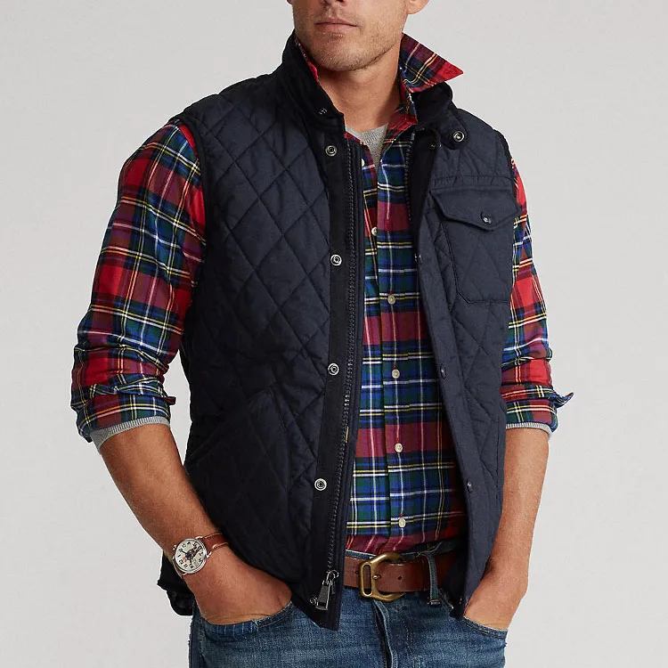Polo Ralph Lauren SS23 Жилет мужской Marine Blue — фото 3