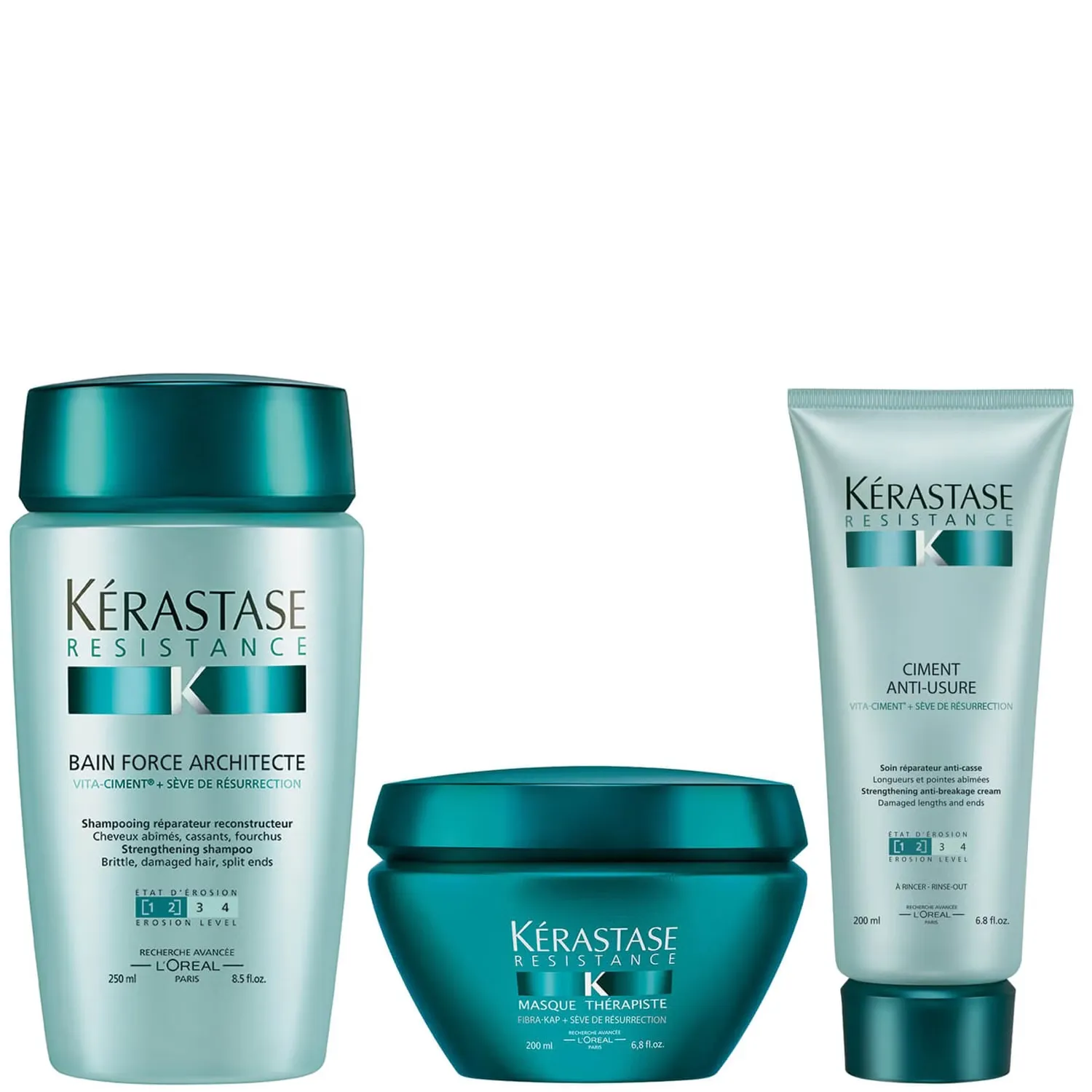

Набор Восстанавливающее средство Résistance в 3 этапа Kerastase