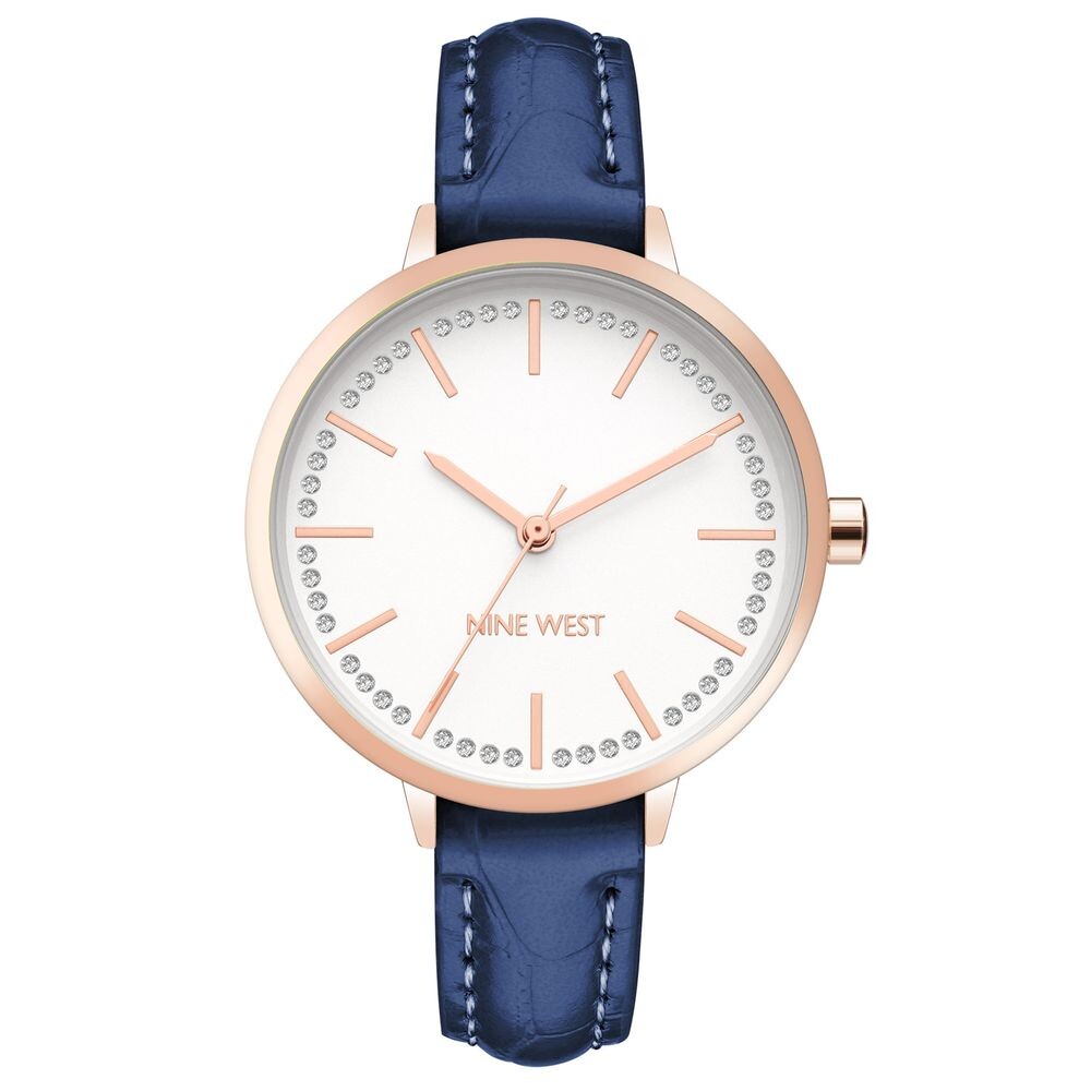 

Женские часы из розового золота Nine West
