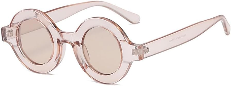 

Круглые женские солнцезащитные очки для мужчин с градиентной защитой UV400, предназначенные для занятий спортом на открытом воздухе, бега и езды на велосипеде generic, Pink Champagne