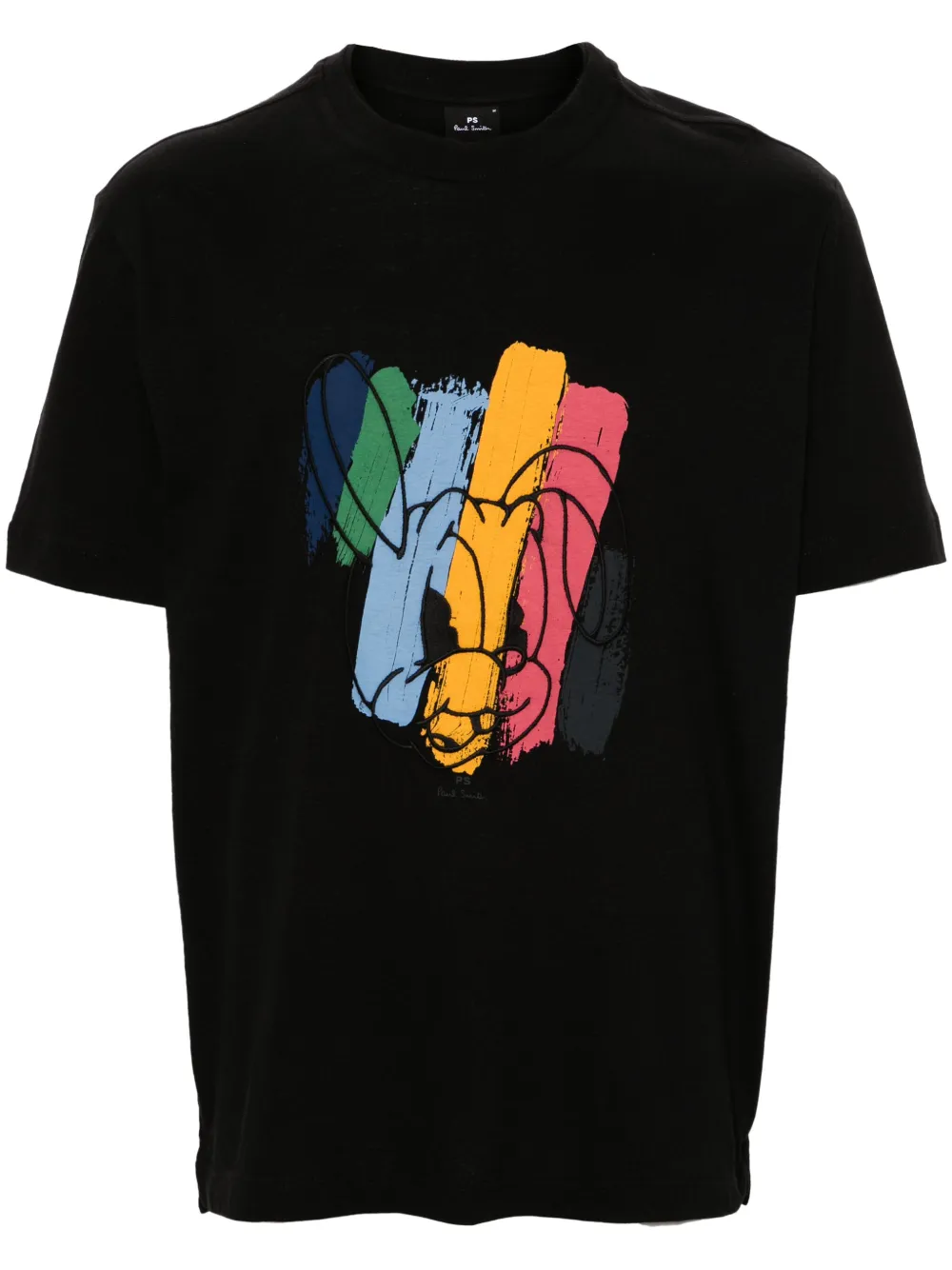 

Футболка с вышивкой PS Paul Smith, черный