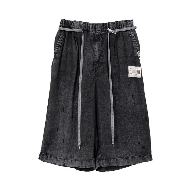 

Шорты Maison Mihara Yasuhiro Aged Wide Shorts, Black