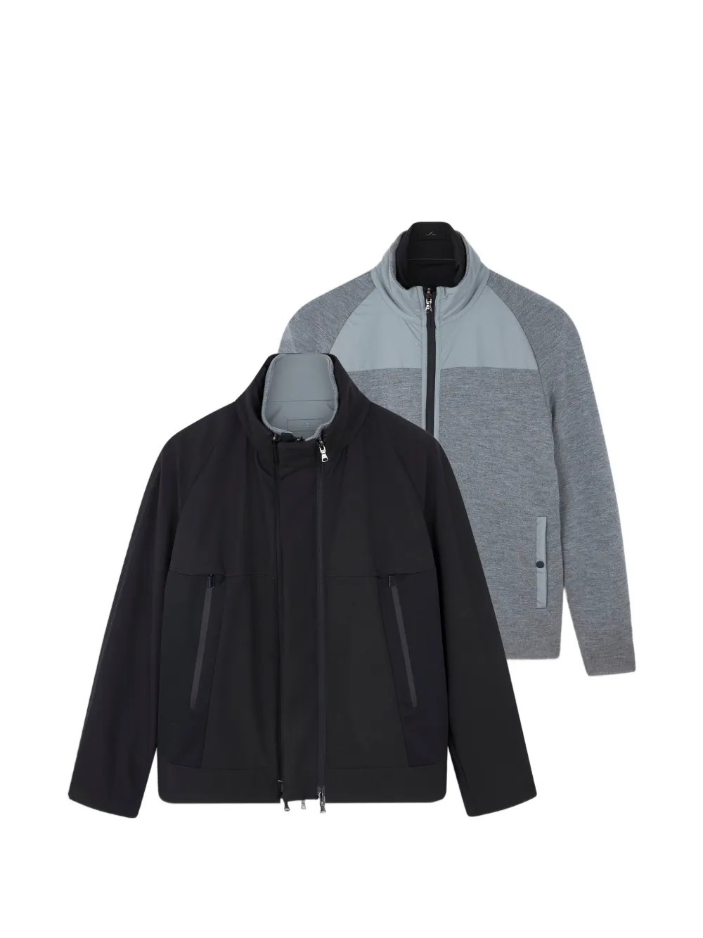 

Двуслойная стеганая куртка Paul & Shark, черный