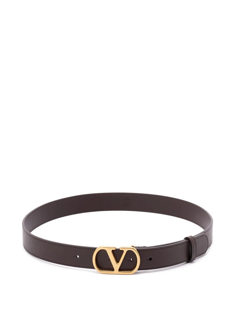 

Кожаный ремень VLogo VALENTINO GARAVANI, коричневый
