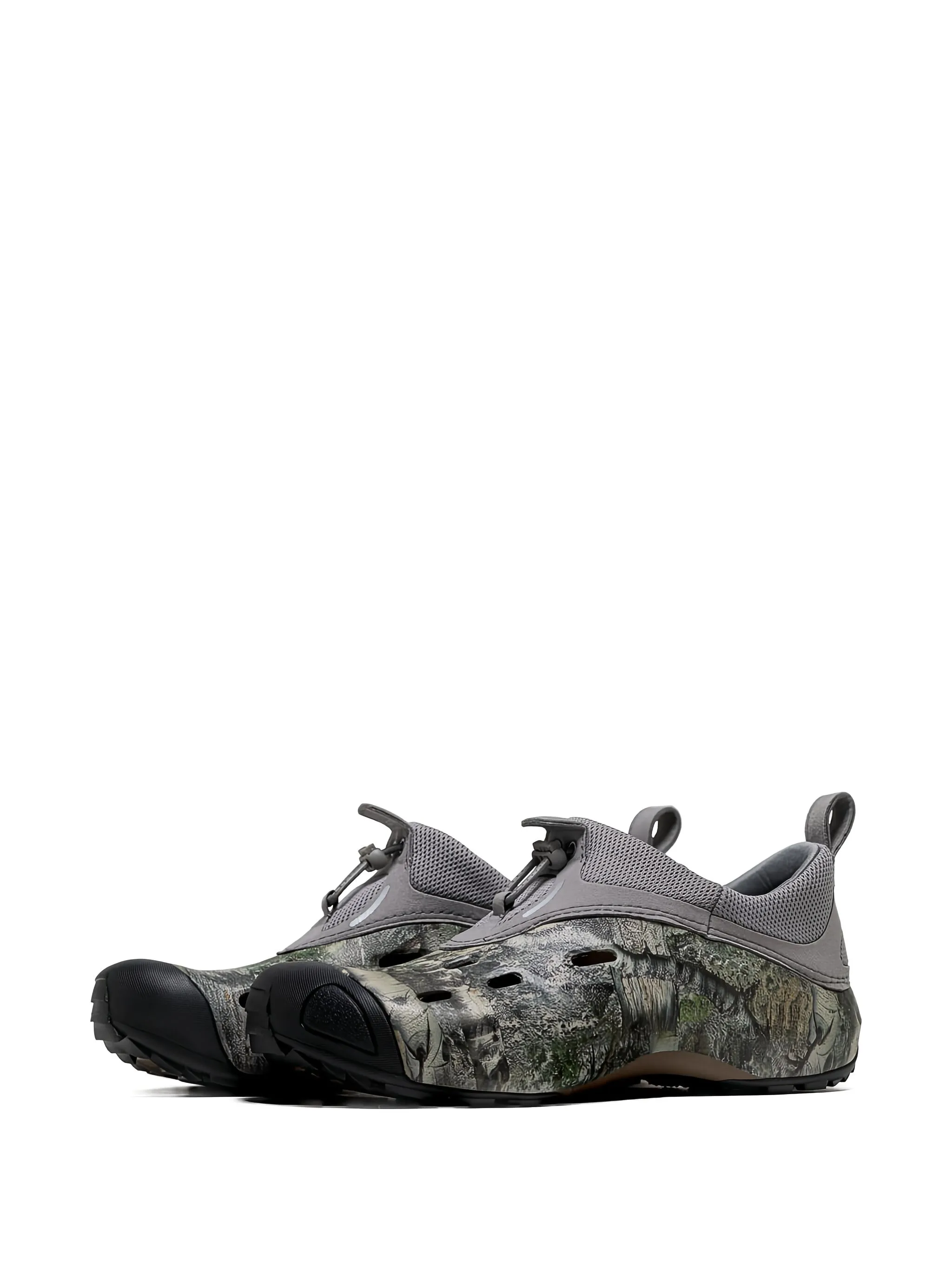 Клоги Quick Trail Low Mossy Oak Elements Walnut Crocs, серый — фото 2