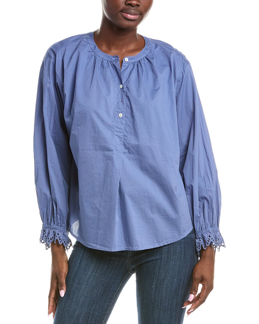 

Версаче от Graham & Spencer Джакоба Топ Velvet by Graham & Spencer, синий