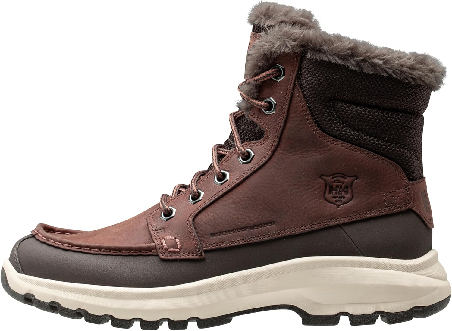 

Helly-Hansen V3 зимние ботинки - водонепроницаемые снежные ботинки для мужчин - всесезонная зимняя обувь для мужчин Helly Hansen, 740 Autum/Coffee Bean