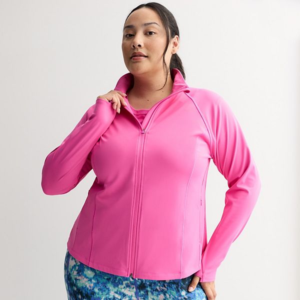 

Куртка Plus size Ultrastretch Performance Tek Gear, Pink Ornament