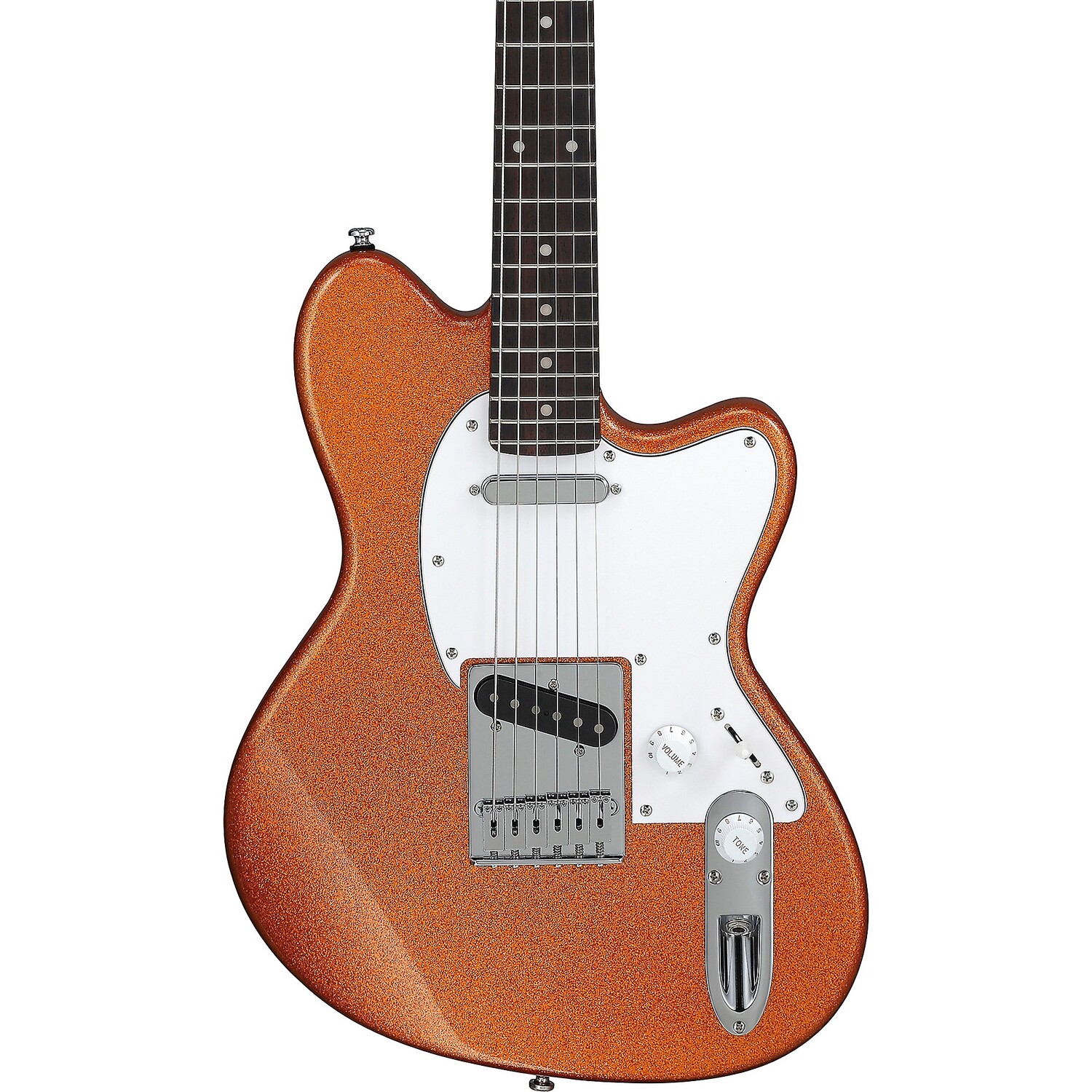 

Ibanez Yvette Young Signature Электрогитара Orange Cream Sparkle