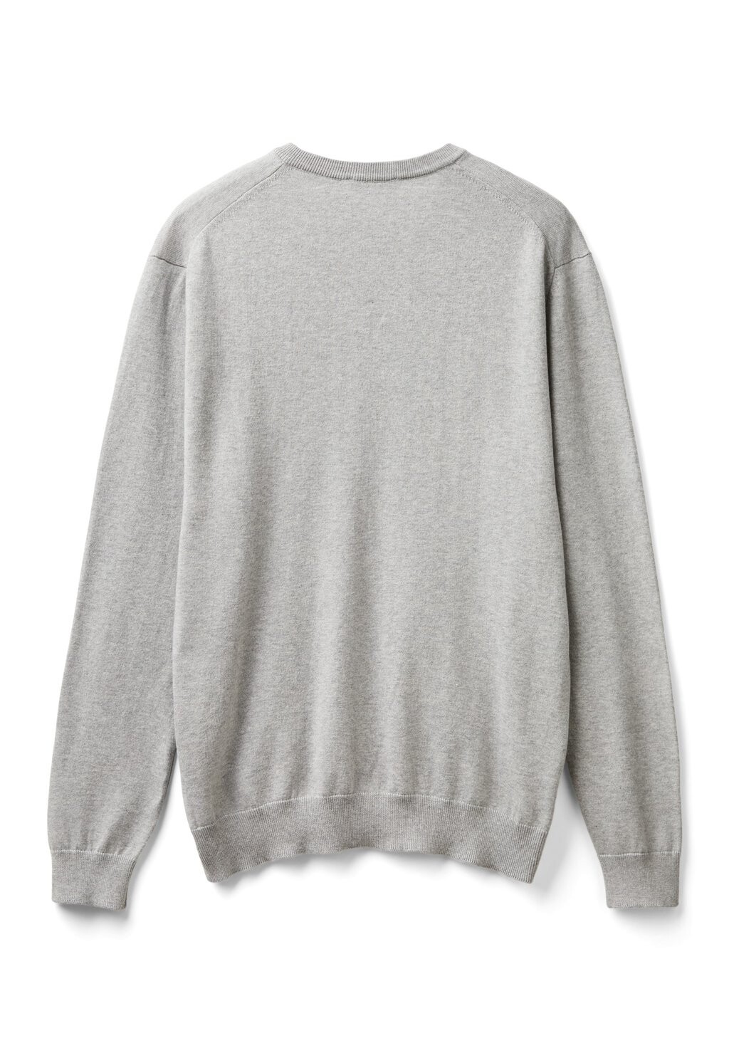

Джемпер V-NECK United Colors of Benetton, светло-серый