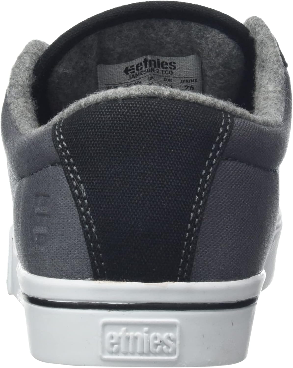 Мужские кеды для скейтборда Etnies, черный/серый/золотой — фото 3