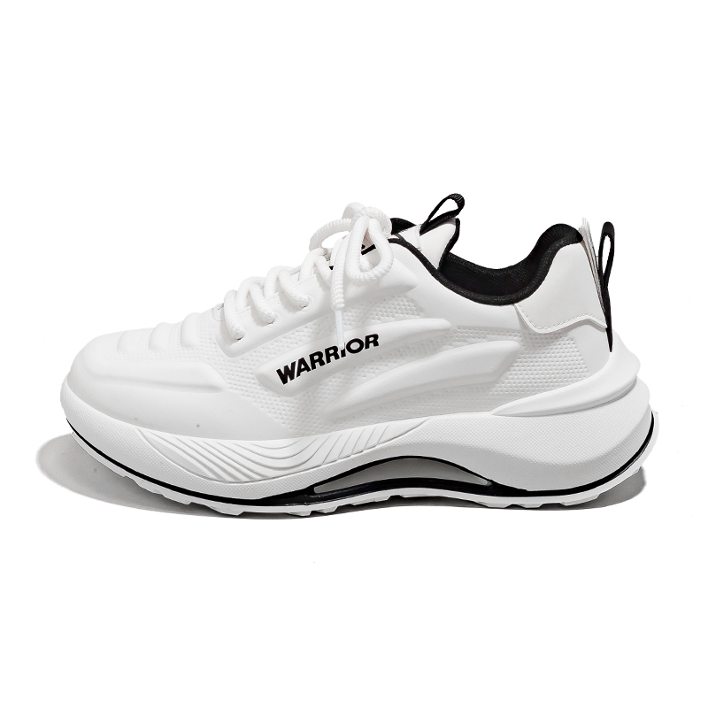 

WARRIOR Мужские низкие кеды бело-зеленые - белый/угольный черный, цвет White/Charcoal Black