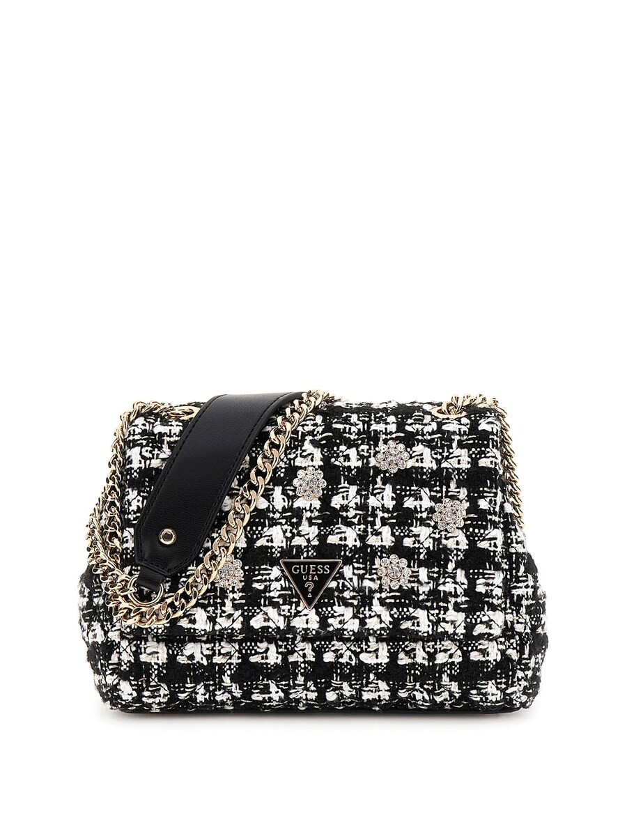 

Сумка через плечо GUESS Everlee, черный