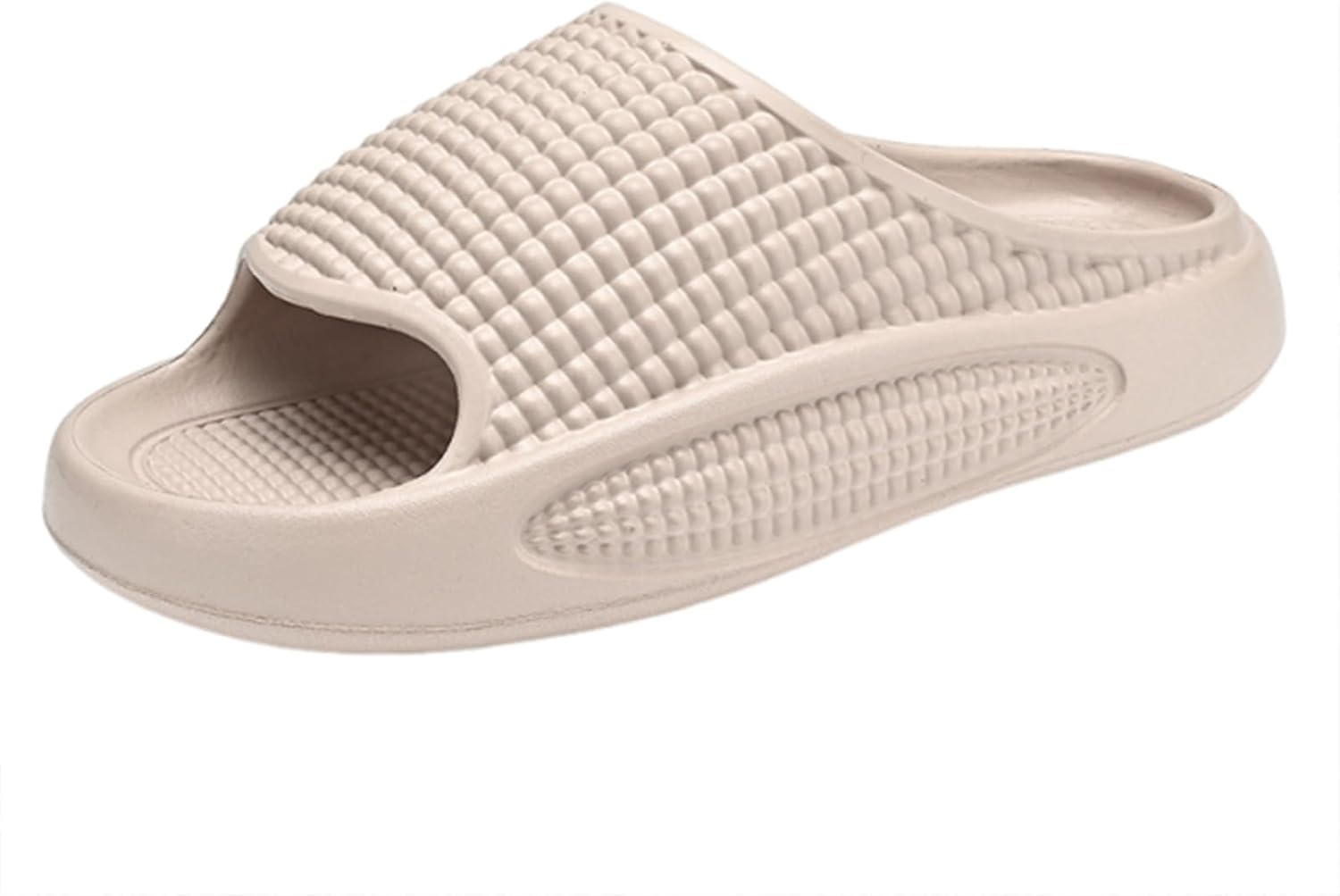 

WIRETRAN Сандалии «Облако» унисекс для сада и пляжа, толстая подошва, мягкие нескользящие тапочки на платформе, быстросохнущие, для душа и ванной комнаты, для женщин и мужчин, хаки