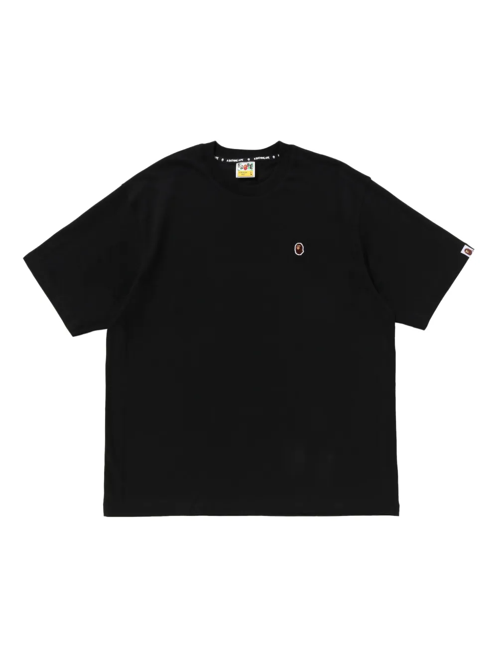 Футболка ape head A BATHING APE, черный