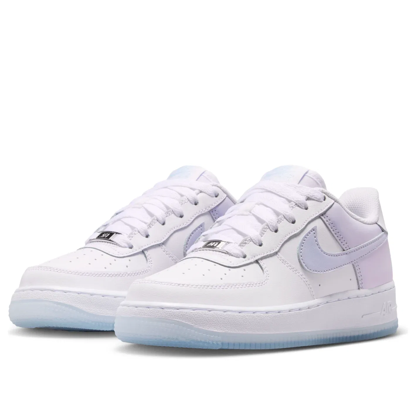 Кроссовки Nike Air Force 1 Low 'White Blue Tint Silver' IR0190-100, белый — фото 4