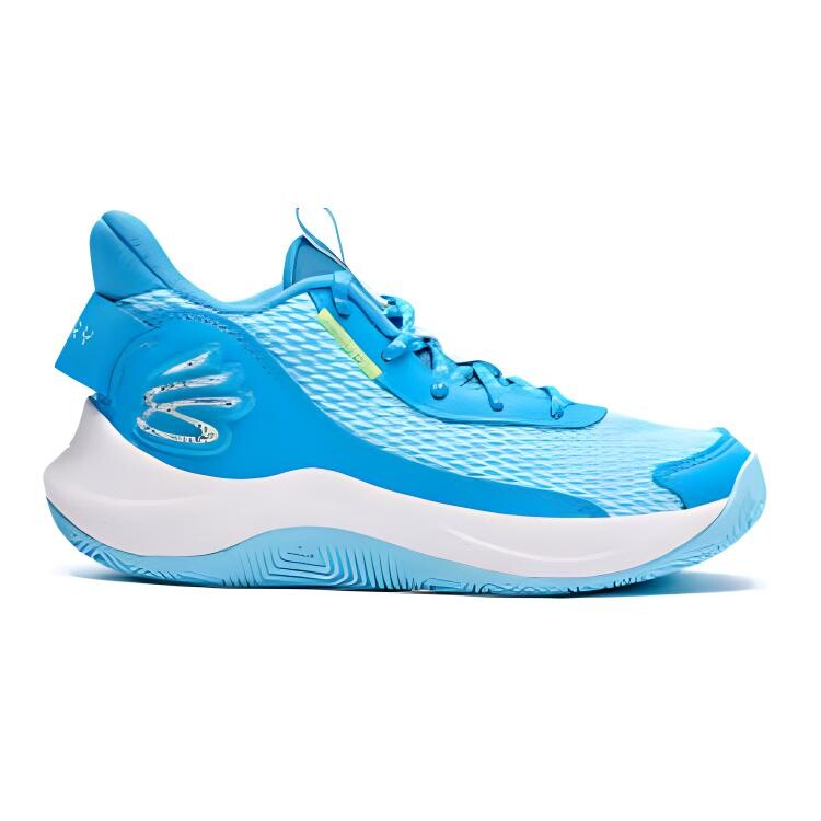 Баскетбольные кроссовки Curry Kids GS Low-top Blue Under Armour, синий — фото 2