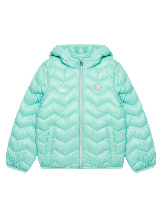 

Зимняя куртка стандартного кроя 21INCN04U United Colors Of Benetton, зеленый