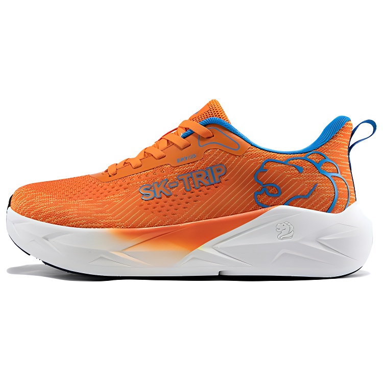 

Кроссовки Cushioning Abrasion Resistant Breathable Low Top Casual City Commute Running Shoes Men's Afterglow Orange SK.TRIP, Afterglow Orange