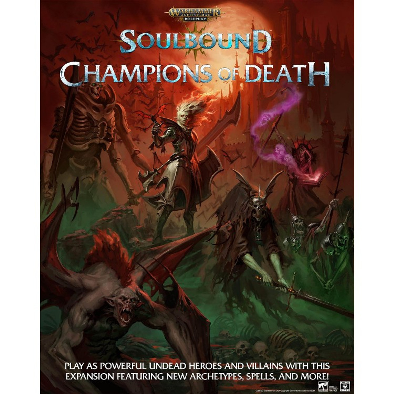 

Ролевая игра Warhammer Age of Sigmar RPG: Soulbound - Champions of Death