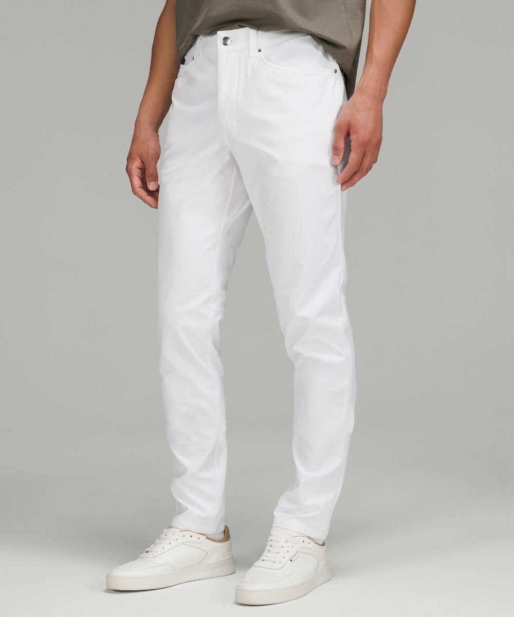 

Брюки ABC Slim-Fit с 5 карманами Lululemon, белый