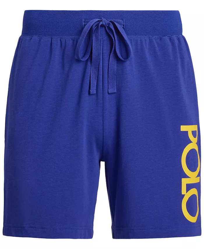 

Мужские шорты для сна с логотипом Polo Ralph Lauren, синий