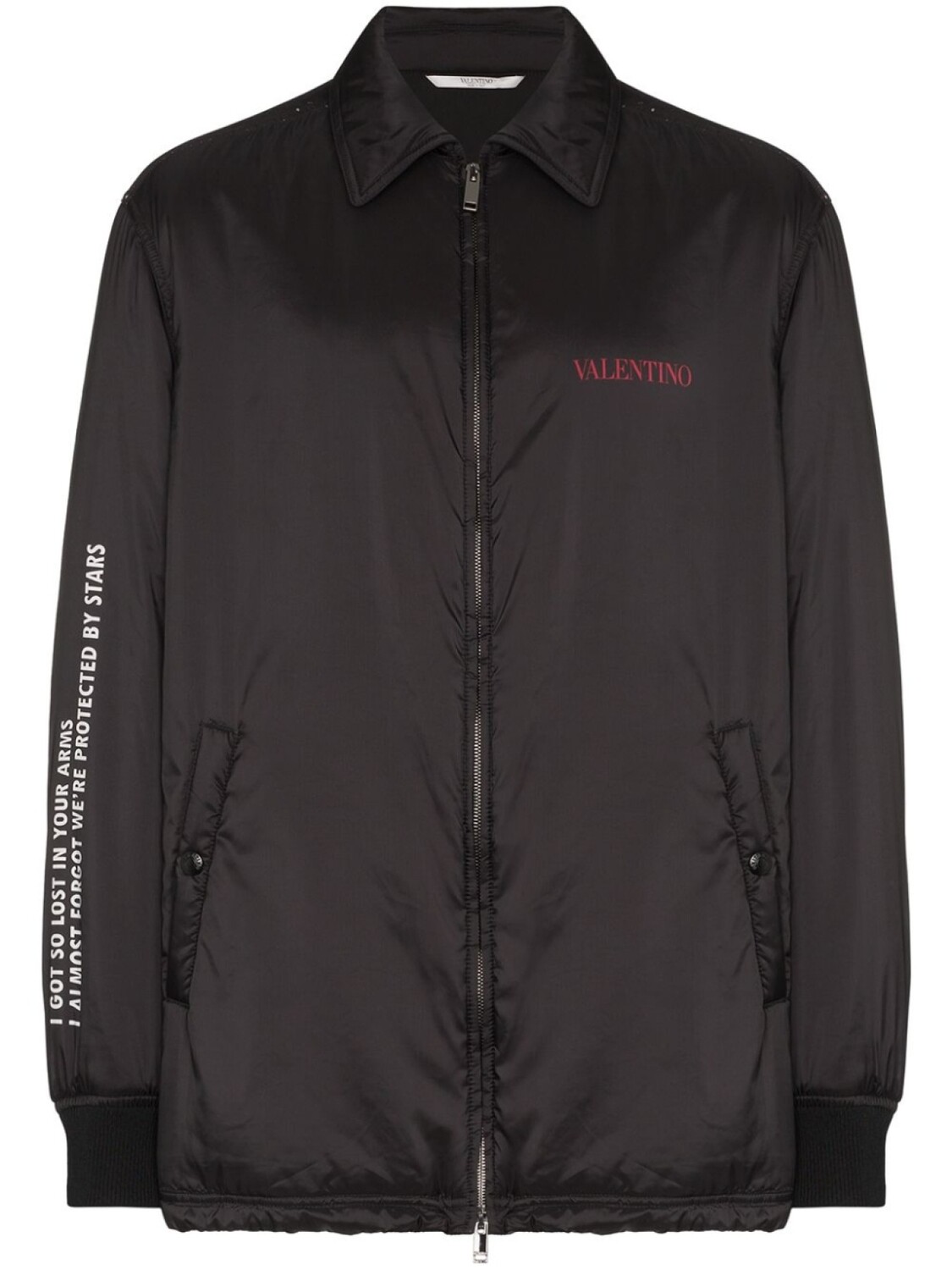 

Ветровка с логотипом Valentino Garavani, черный