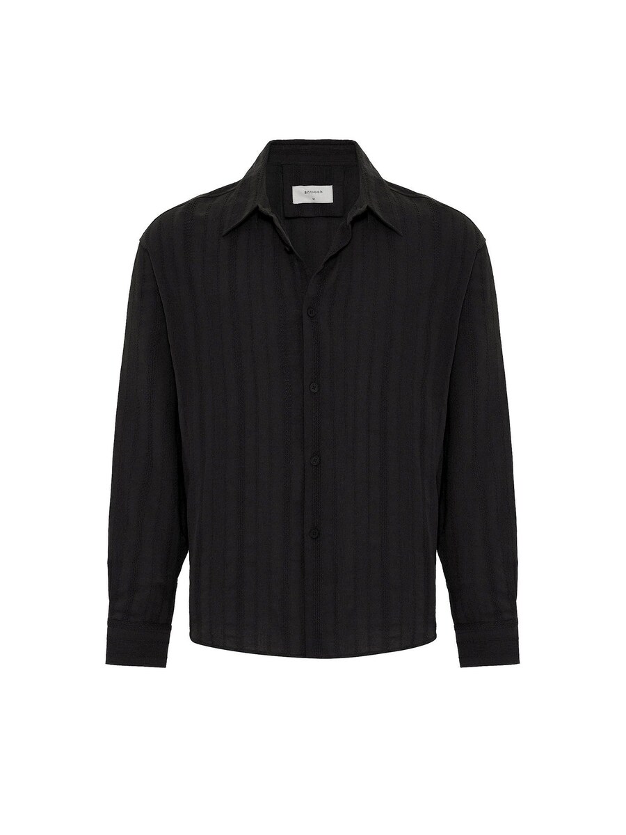 

Рубашка на пуговицах Comfort fit Antioch Cristiano, черный