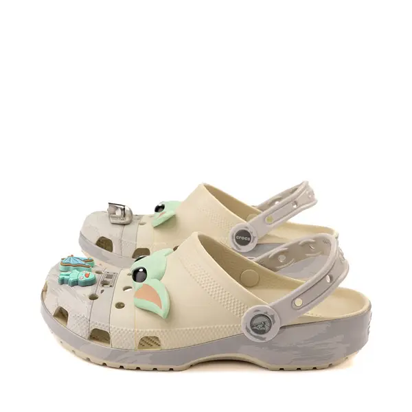 Сабо Star Wars The Mandalorian Crocs Grogu Classic Clog, цвет Bone