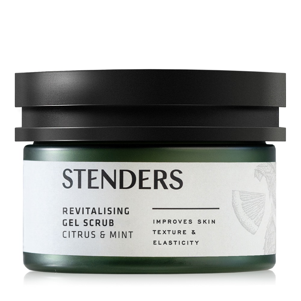 

Освежающий гель-скраб для тела «Цитрус и мята» revitalising gel scrub citrus & mint Stenders, вес 230 гр.