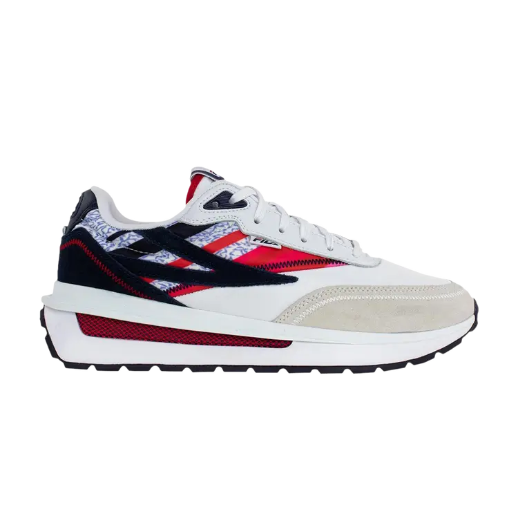 

Кроссовки Fila Renno Rolando 'White Navy Red', белый