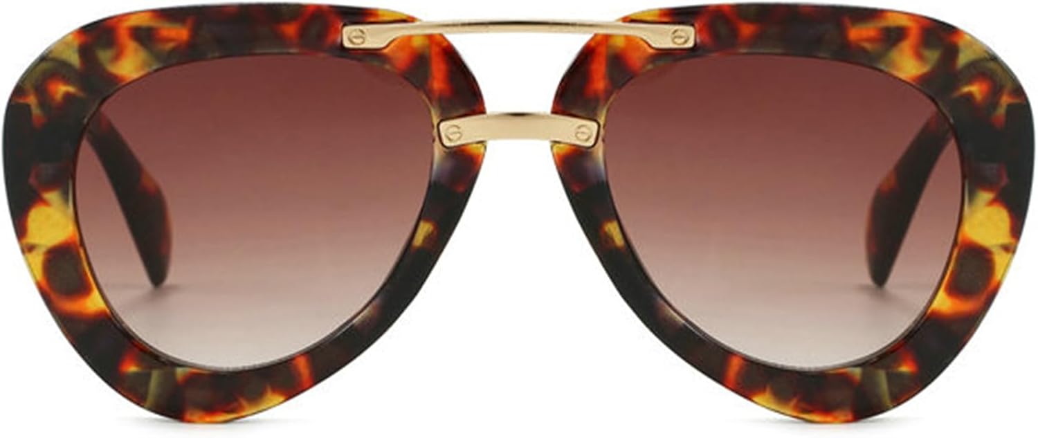 

Солнцезащитные очки Willochra большого размера в стиле «пилот» для женщин и мужчин. Модные ретро-очки квадратной формы в винтажном стиле с градиентным переходом цвета и защитой от УФ-излучения UV400, C2