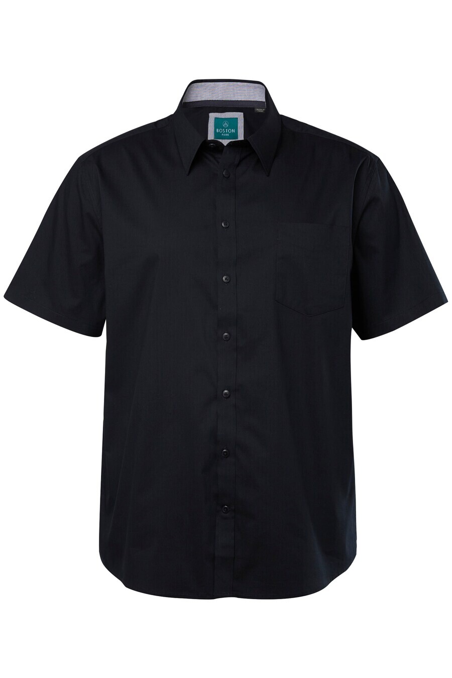 

Повседневная рубашка Boston Park Regular fit Button Up Shirt, черный