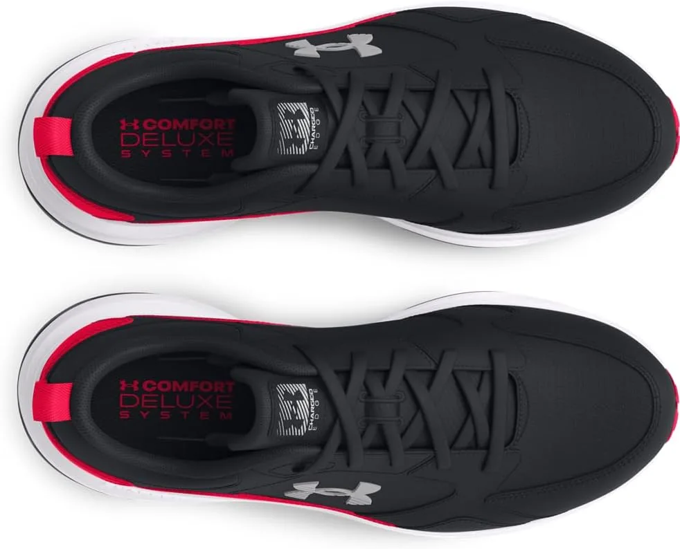 Мужские тренировочные кроссовки Under Armour Charged Edge, черный/красный/серый — фото 4