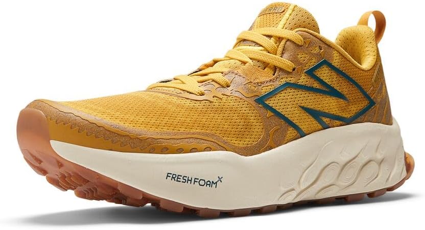 

Кроссовки для бега по пересеченной местности New Balance Men's Fresh Foam X Hierro V8, Butterscotch/Ginger Lemon/Deep Sea