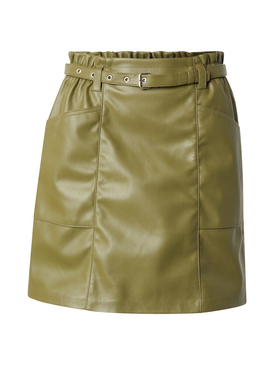

Кожаная юбка ONLY Skirt ONLHEIDI, оливковый