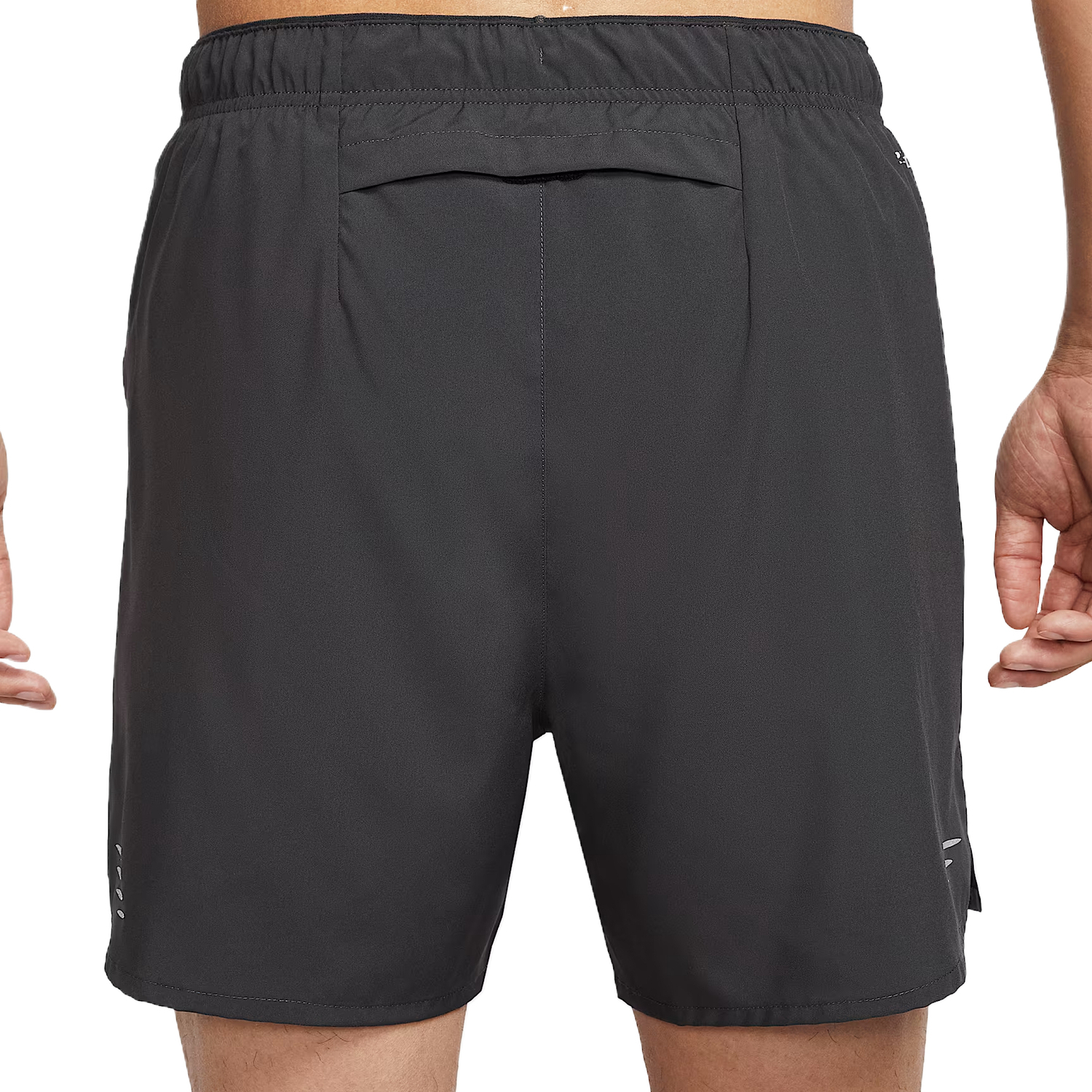 Мужские шорты для спорта Challenger Dri Fit Dark Smoke Gray Nike, серый — фото 3