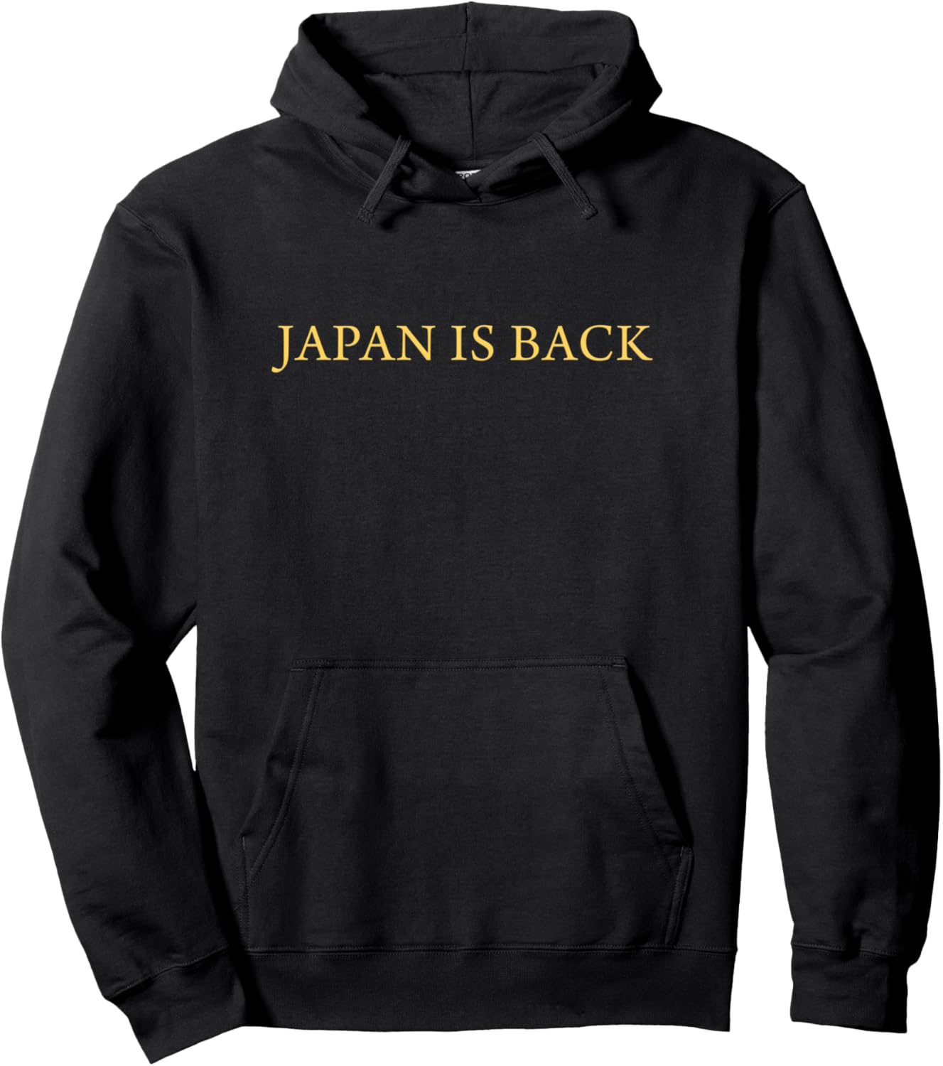 

Japan Is Back - Модная минималистичная толстовка для мужчин и женщин Japan Is Back - Graphics & Quotes, черный