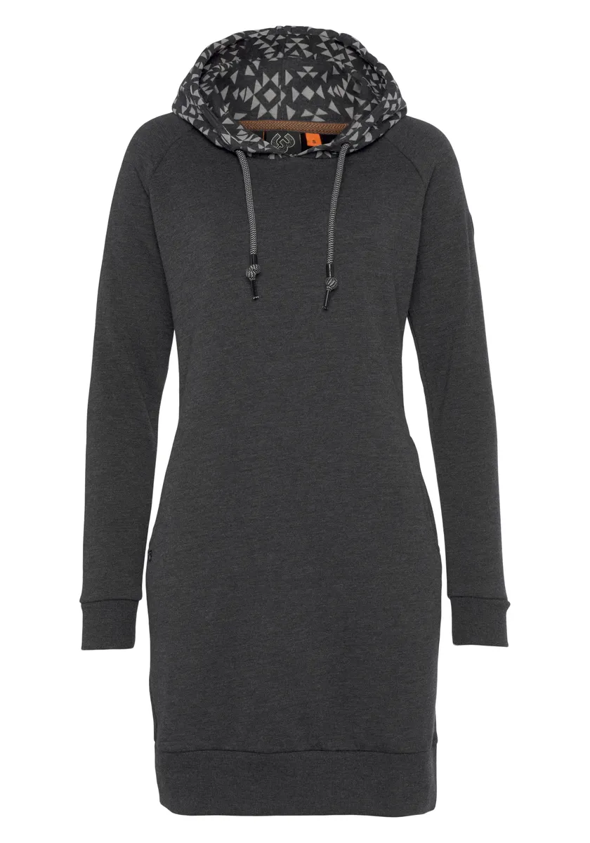 

Платье-свитшот в стиле рэгвир "BESS" Ragwear, серый